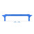 Mishimoto 2011-2016 Ford 6.4L Powerstroke Upper Support Bar - Micro-Wrinkle Blue