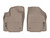 WeatherTech 17+ Ford F-250/F-350/F-450 Front FloorLiner - Tan (Fits 4x4 Floor Shifter)