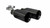 Corsa 2017 Ford F-150 Raptor 3in Inlet / 5in Outlet Gunmetal PVD Tip Kit (For Corsa Exhaust Only)