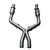 Kooks 05-10 Ford Mustang GT 4.6L 3V Auto/Manual 3in x 2 1/2in OEM Exhaust GREEN Cat X Pipe