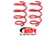 BMR 15-17 S550 Mustang Front Handling Version Lowering Springs - Red