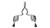 Corsa 2015 Ford Mustang GT 5.0 3in Cat Back Exhaust, Black Dual 4.5in Tip (Xtreme)