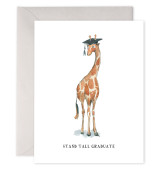 stand tall graduate card