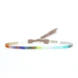 stripe mini bracelet