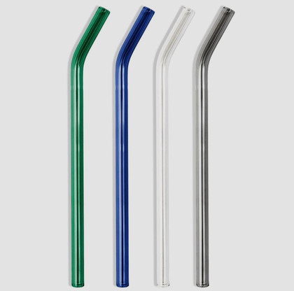 Terracotta Reusable Glass Straws – maedaeco