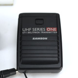 Samson Wireless UHF Series One UM1 Transmitter/ Receiver, Wired Microphone and Case - Untested