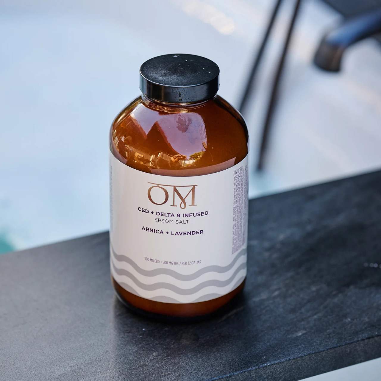 Arnica Lavender CBD + THC Epsom Salt - Sleep & Skin | Om