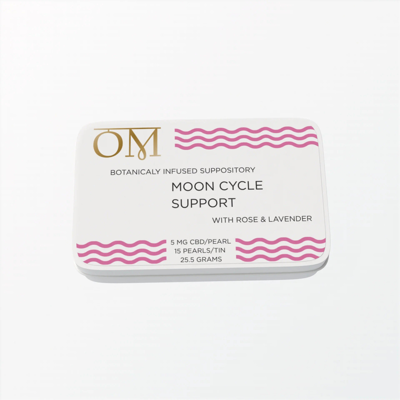 Moon Cycle Support Pearls 5mg CBD each, 15 Pearls/tin