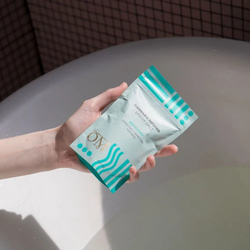 Om Wellness Recovery blend is formulated for faster muscle relief after heavy activity.