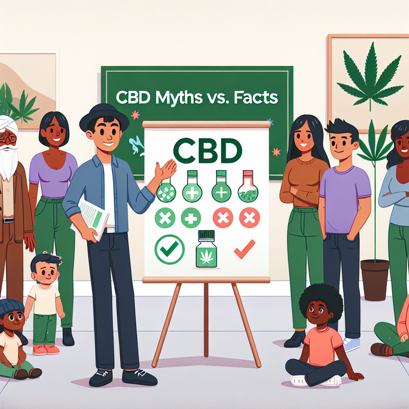 Common CBD Misconceptions: Breaking Down the Myths