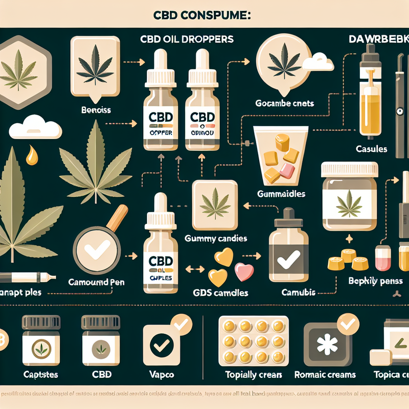 The Pros and Cons of Different CBD Consumption Methods
