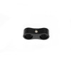 9/16in Hose Separator Black Billet