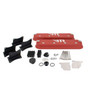 Valve Covers w/Coil Mounts - Red