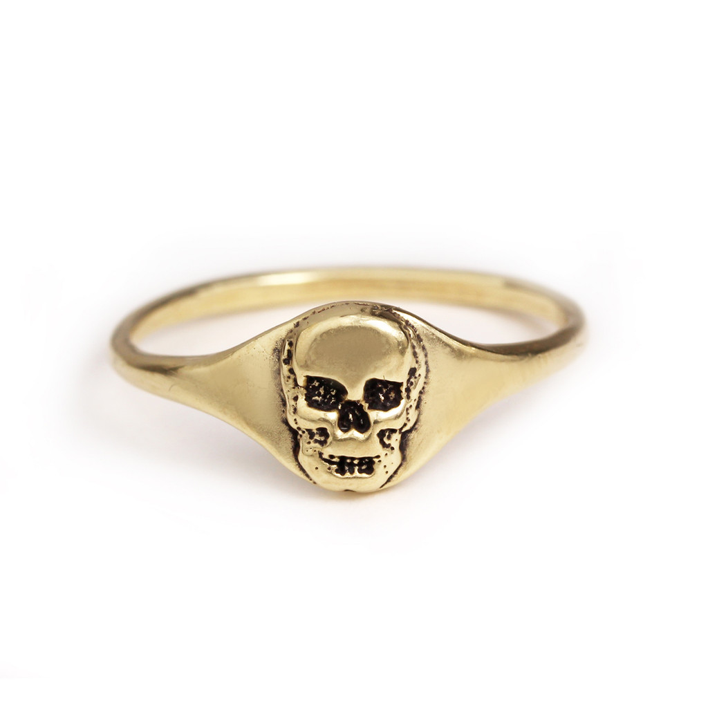 Skull Signet Ring