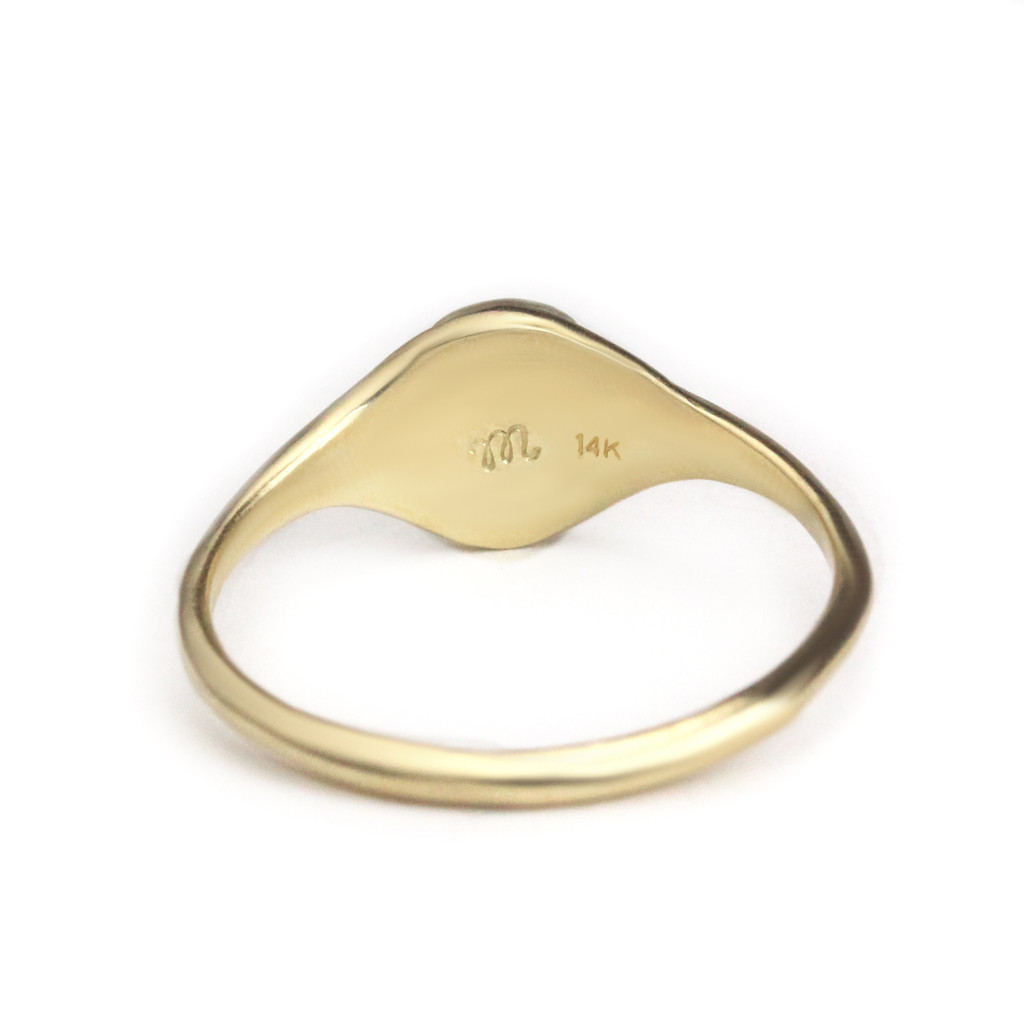 THIRTEEN DESIGNS 20号 skull signet ring Skull Signet Ring Sterling Silver – Geoff Thomas Designs