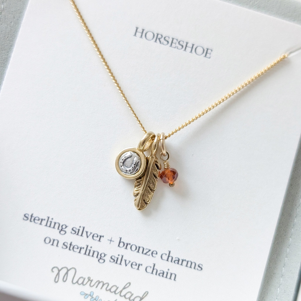 Teeny Horseshoe Necklace