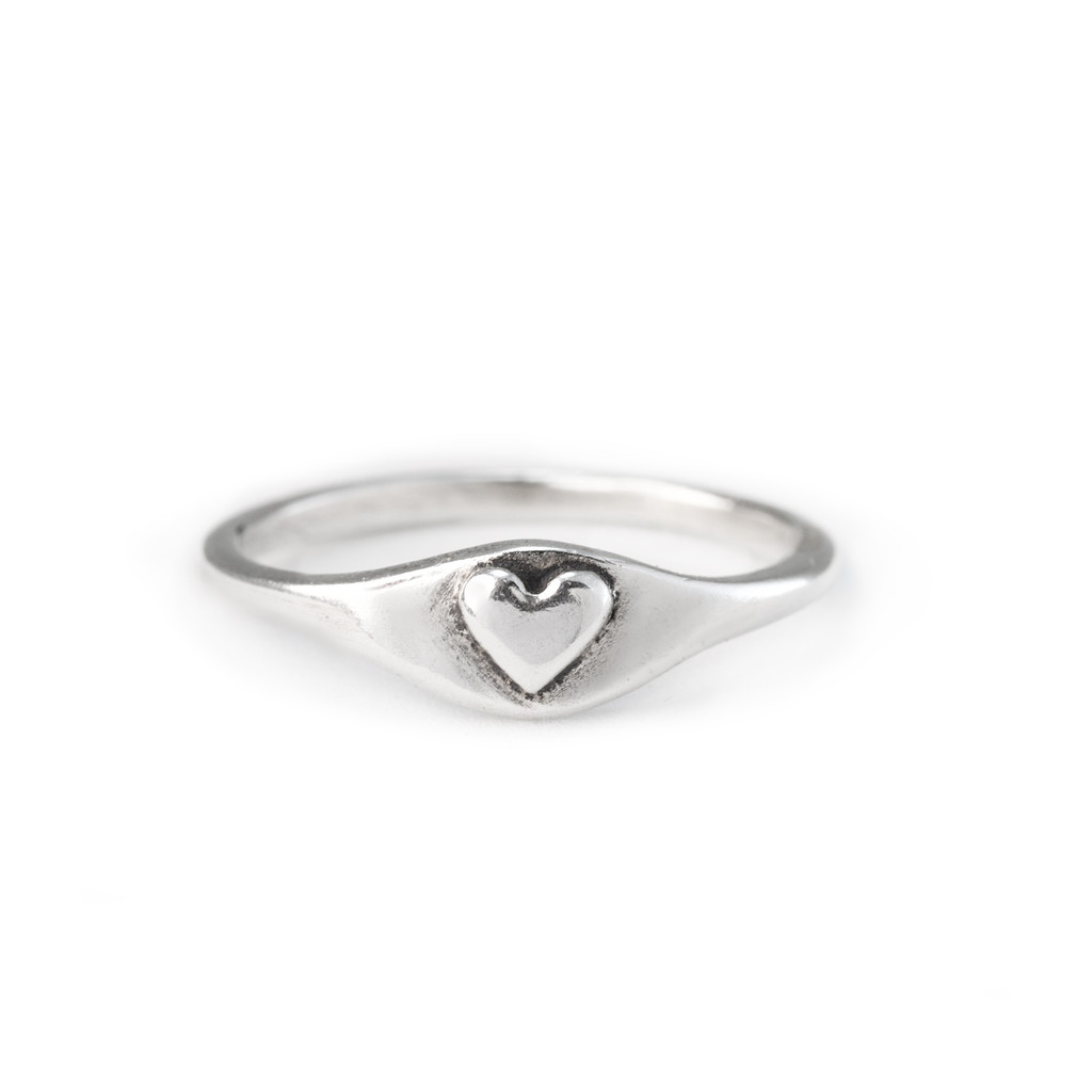 Heart Signet Ring