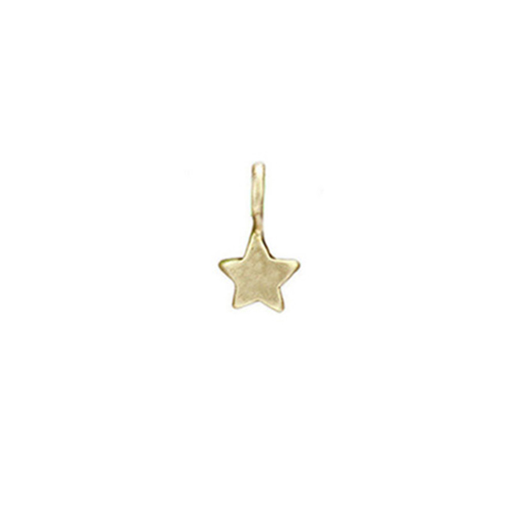 Star sculpted charm