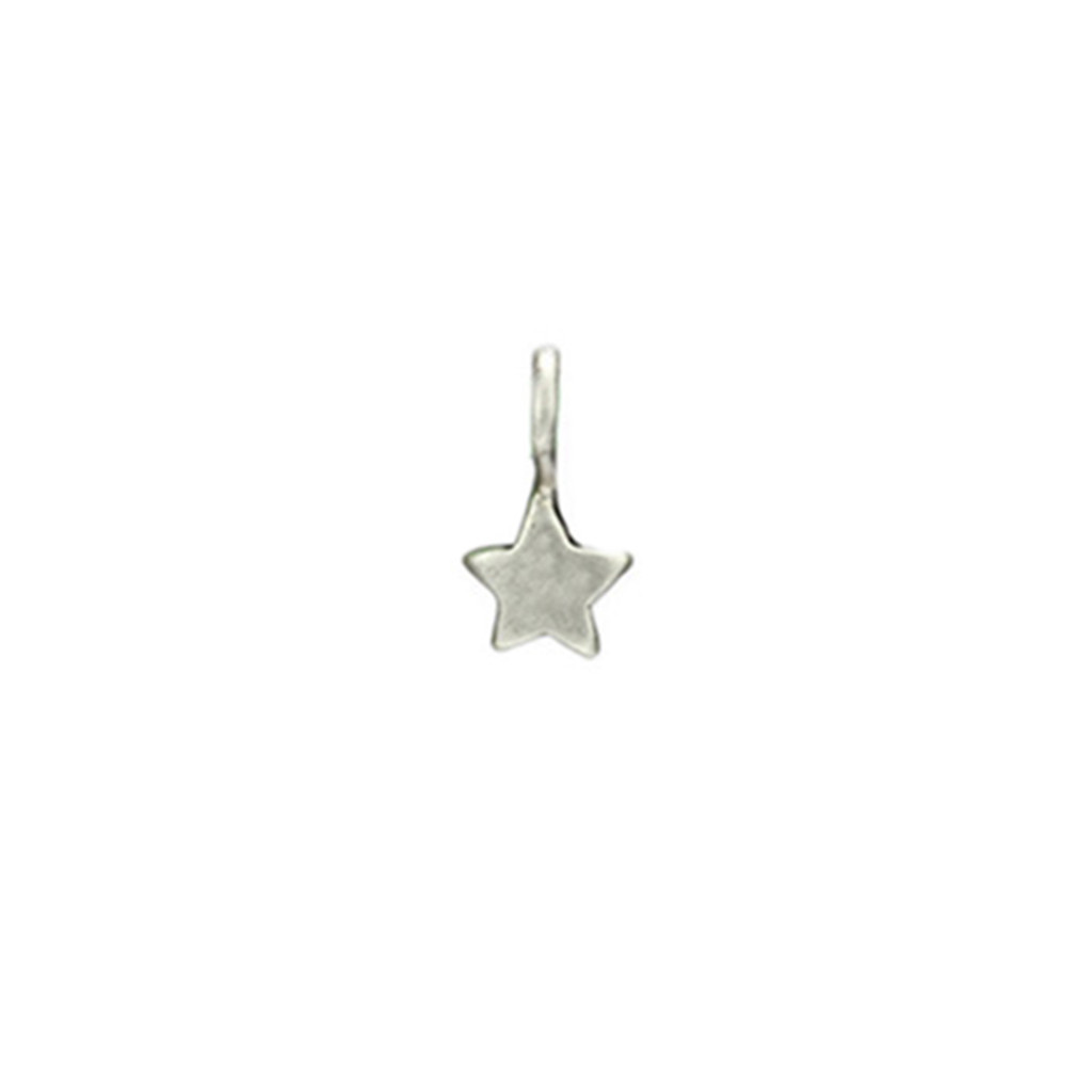 Star sculpted charm