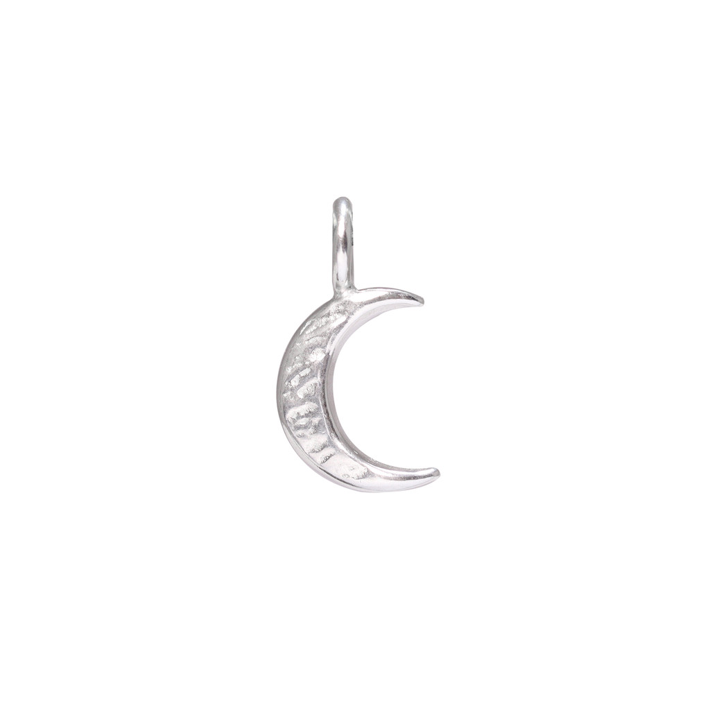 Moon silver charm