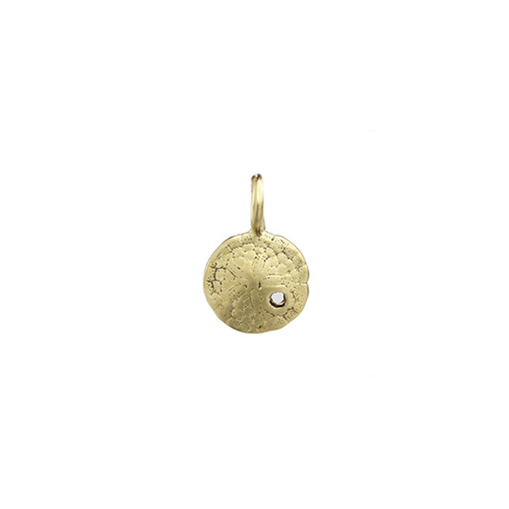 Sand Dollar silver charm