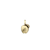 Apple bronze charm 