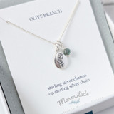 Olive Branch Necklace