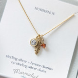 Teeny Horseshoe Necklace