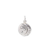 Moon Rock silver Moissanite