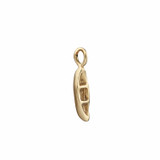 Canoe sculpted charm