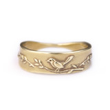Bird on a Branch Ring