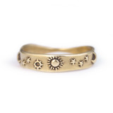 Sun, Moon + Stars Ring