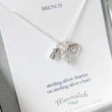 Brunch Charm Necklace