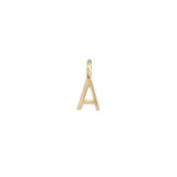 A Bronze Letter Charm