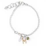 Rolo Charm Holder Bracelet - Build Your Own