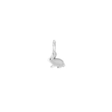Rabbit small sculpted charm