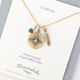 Compass Charm Necklace