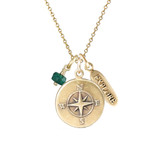 Compass Charm Necklace