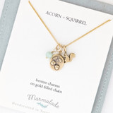 Acorn Bronze Oval