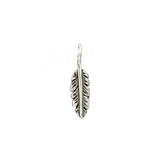 Feather Sculpted charm