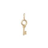 Key sculpted charm