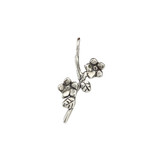 Flowers on Branch sculpted charm