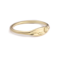 Daisy Ring - 14K Gold