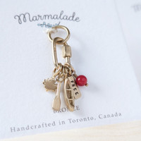Paddle silver charm