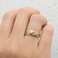 Bird on a Branch Ring