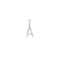 A Silver Letter Charm