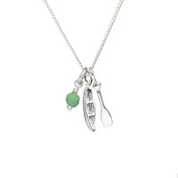 Gone Canoeing Necklace
