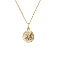 Windswept Pine Moissanite Necklace