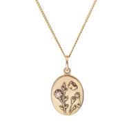Wildflower Garden Moissanite Necklace