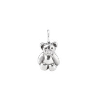 Teddy Bear silver charm
